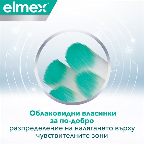 elmex®  Sensitive Expert Precision четка за зъби